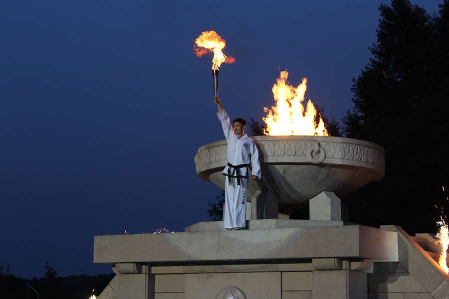 Torch Lighting Ceremony Image